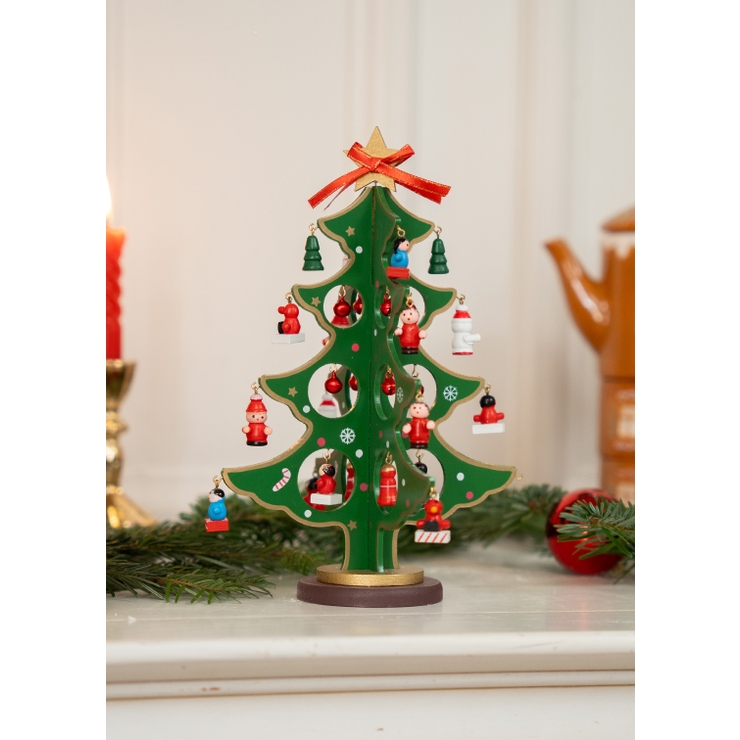 * christmas tree ❀ ヴィンテージオーナメントのクリスマスツリー ヴィンテージツリー