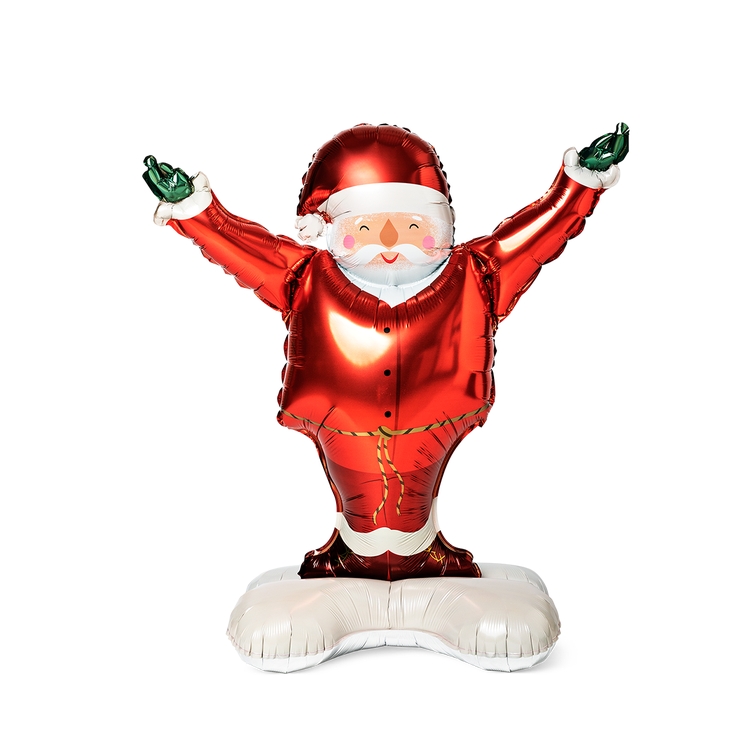 アルミバルーン自立式（サンタ）[品番：ZBRH0009990]｜Flying Tiger