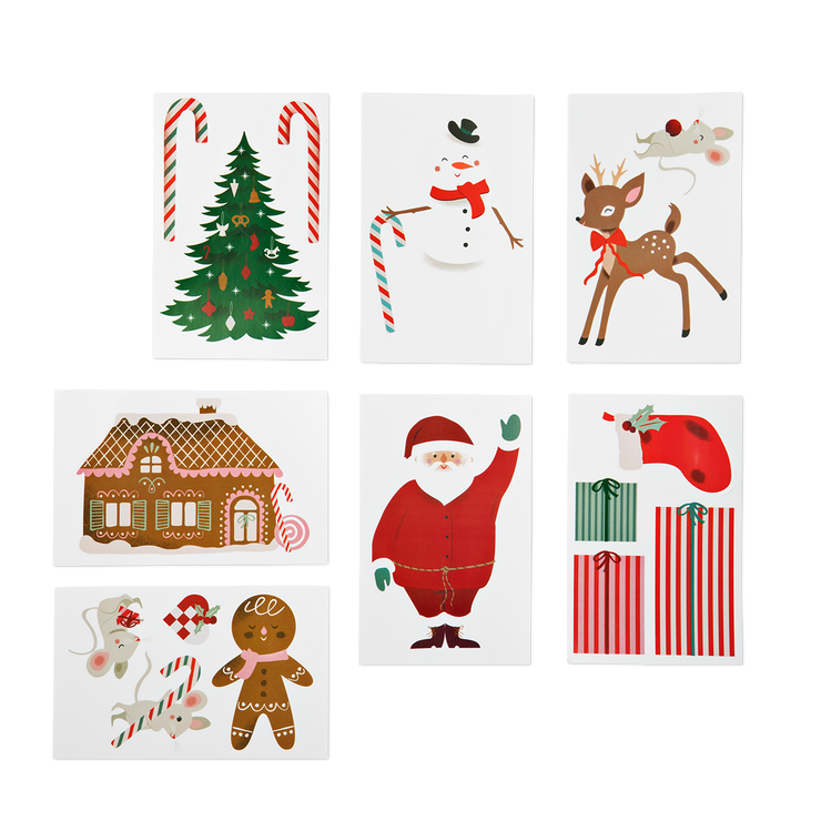 ウィンドウステッカー（クリスマス）[品番：ZBRH0009999]｜Flying