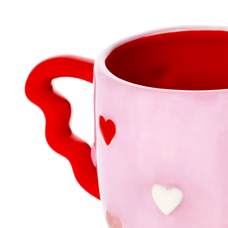 マグ（ハート）[品番：ZBRH0010693]｜Flying Tiger Copenhagen
