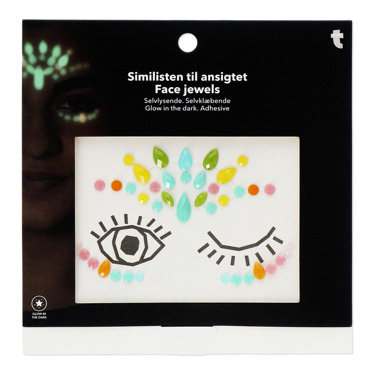 光るフェイスステッカー | Flying Tiger Copenhagen | 詳細画像1 
