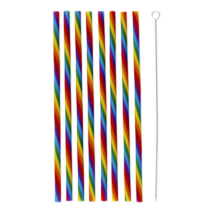 ストロー8本セット（ブラシ付） | Flying Tiger Copenhagen | 詳細画像2 