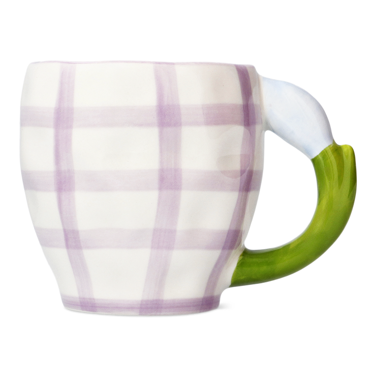 【新品未開封】８番出口　チェンジングマグカップ　コースター　各2点　フライヤー マグ（チェックフラワー）[品番：ZBRH0013038]｜Flying Tiger