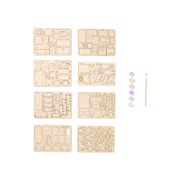 DIYドールハウス（窓付き） | Flying Tiger Copenhagen | 詳細画像5 