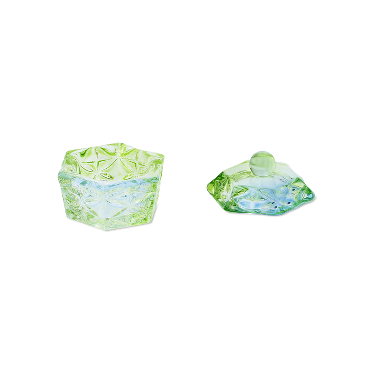 [レア] HUF GIRL goldfish ガラス置物 直径15cm 箱付き ジャー（ガラス）[品番：ZBRH0014255]｜Flying Tiger Copenhagen