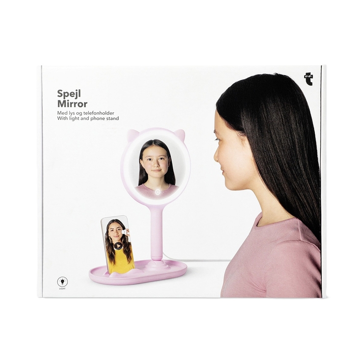 ミラー（ライトとスマホスタンド付き） | Flying Tiger Copenhagen | 詳細画像3 