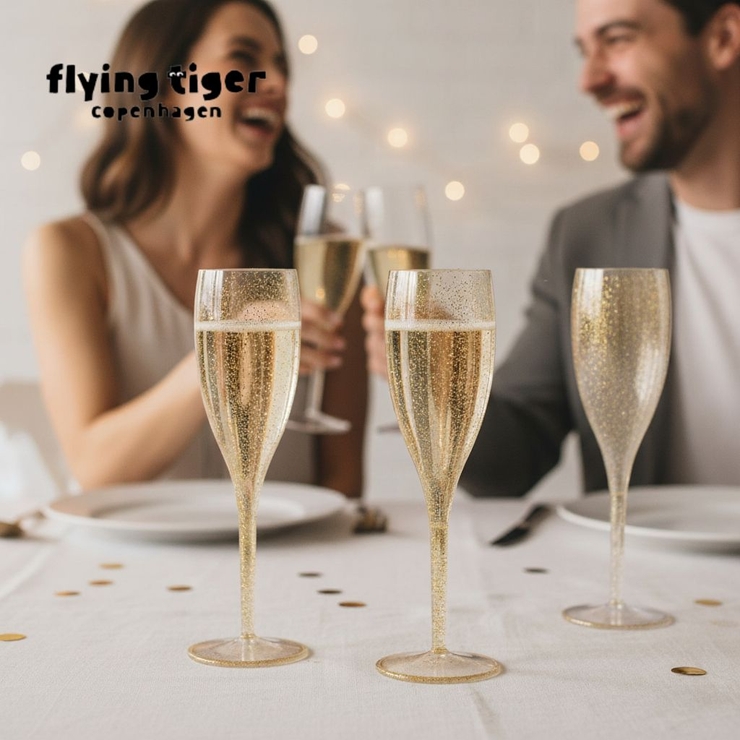 シャンパングラス（4個） | Flying Tiger Copenhagen | 詳細画像1 