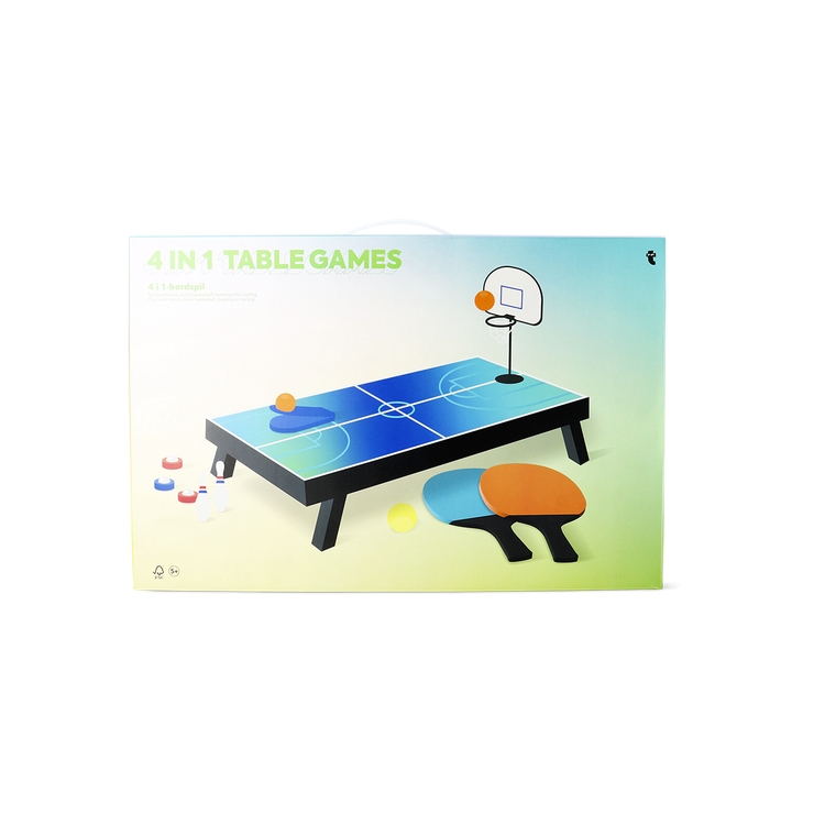 4 in 1 テーブルゲーム[品番：ZBRH0014580]｜Flying Tiger Copenhagen