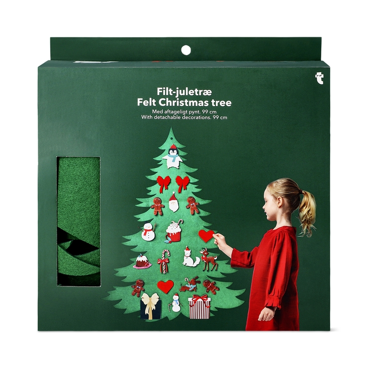 DIYクリスマスツリー（オーナメントセット付）[品番：ZBRH0014761