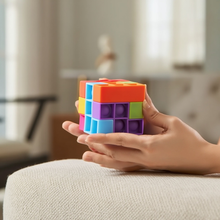 プッシュポップIQキューブ | Flying Tiger Copenhagen | 詳細画像1 