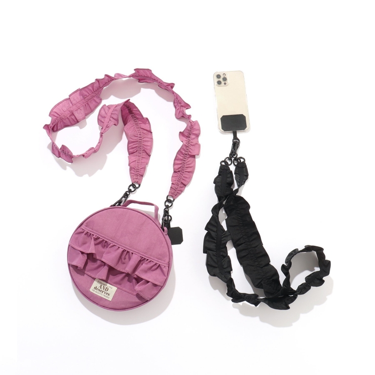 USJ ストラップ リボン フリル フリルリボンストラップ（ストラップ・周辺機器） | Grandedge