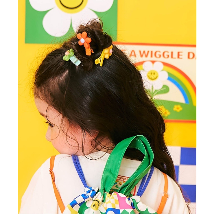 グリーン | マットお花クリップ２個セット | F.O.Online Store