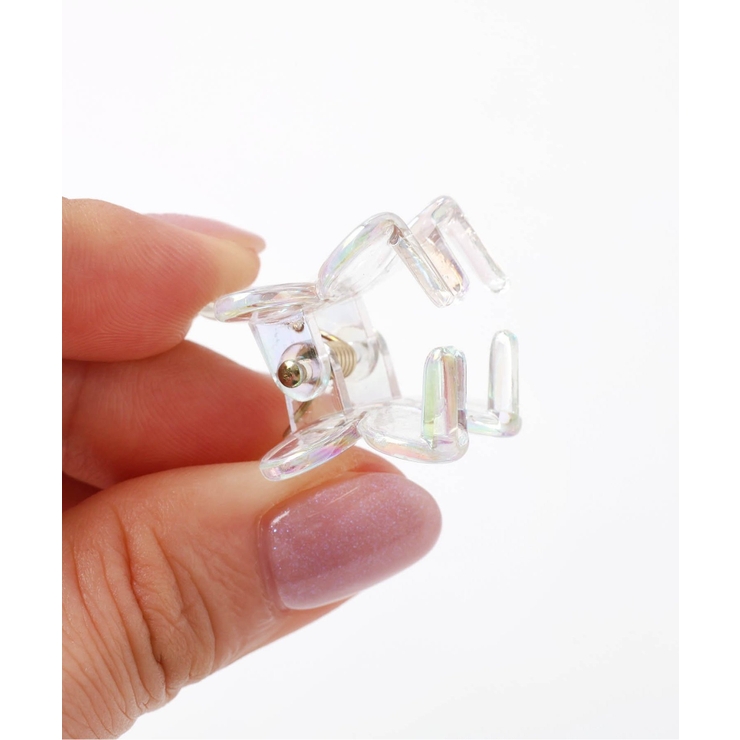 リボン・お花クリアヘアクリップ2個セット | F.O.Online Store | 詳細画像4 