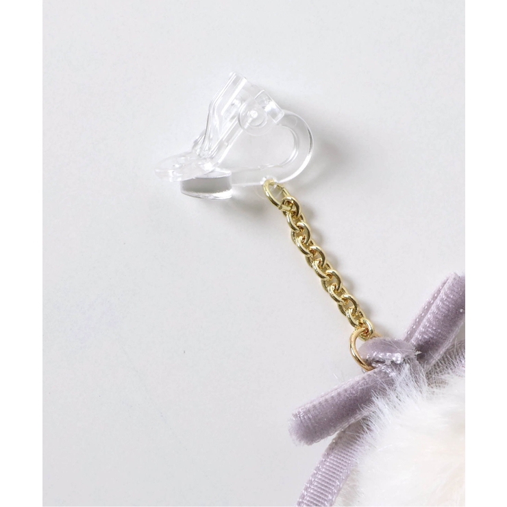 リボンファーイヤリング | F.O.Online Store | 詳細画像3 