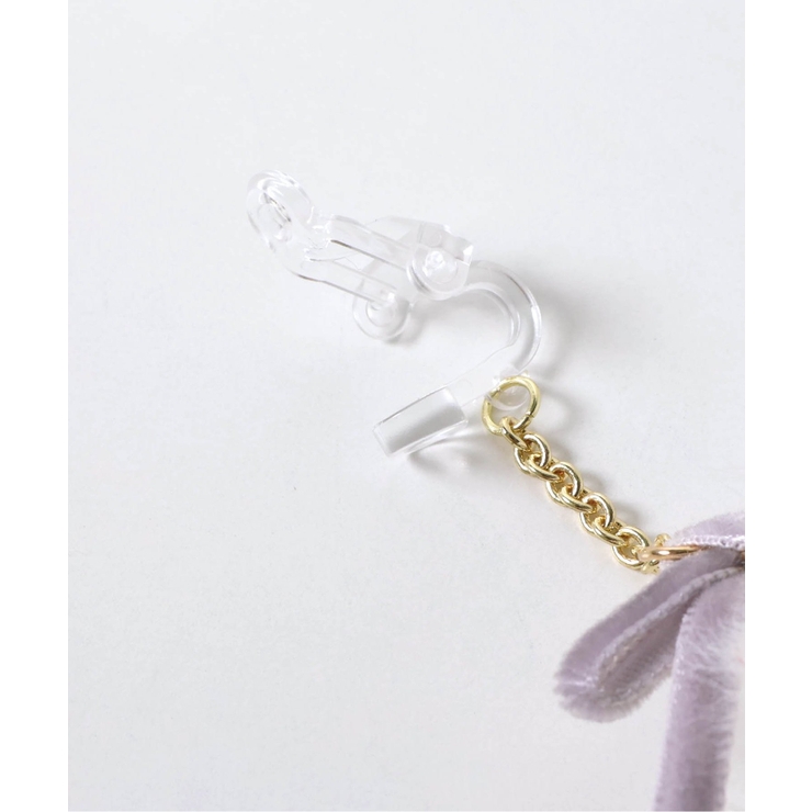 リボンファーイヤリング | F.O.Online Store | 詳細画像4 