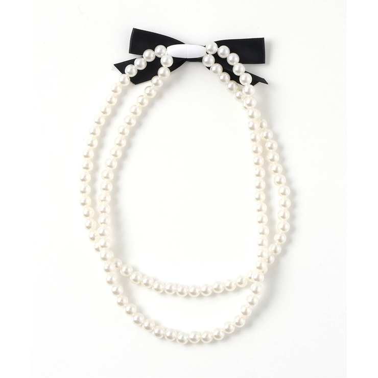 パールリボンネックレス | F.O.Online Store | 詳細画像3 