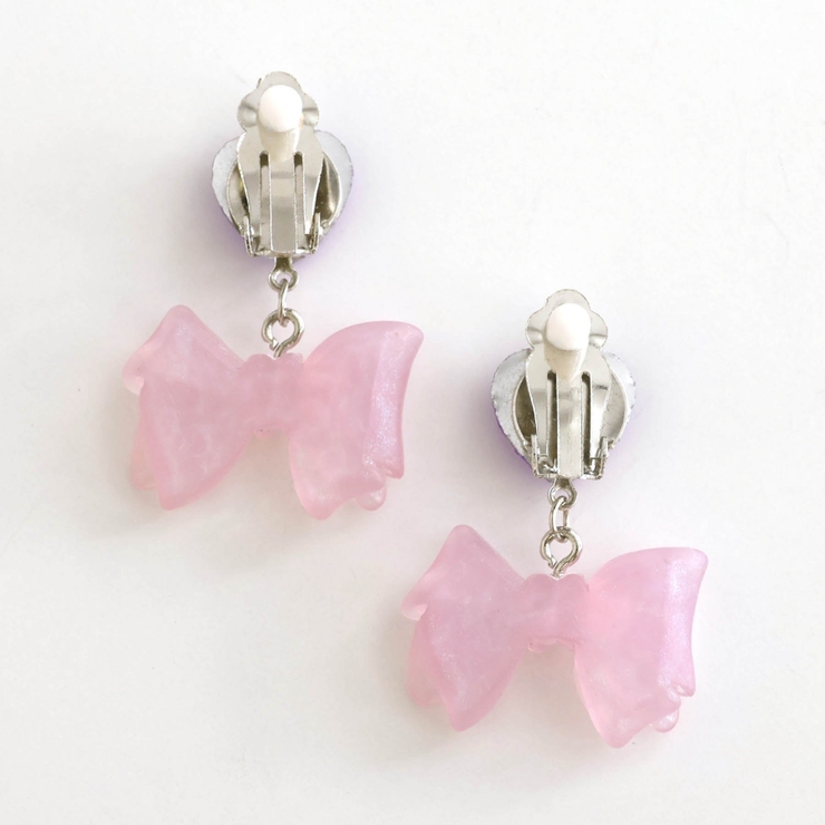 ハートリボンイヤリング | F.O.Online Store | 詳細画像3 