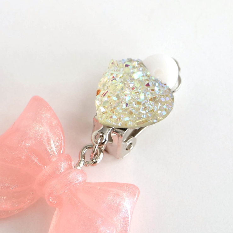 ハートリボンイヤリング | F.O.Online Store | 詳細画像6 