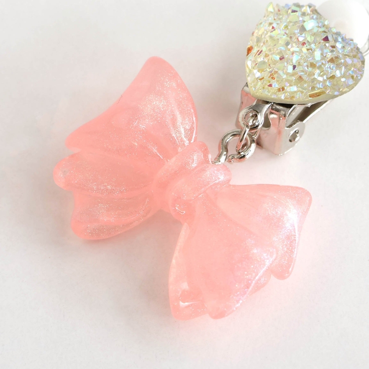 ハートリボンイヤリング | F.O.Online Store | 詳細画像7 