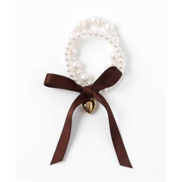 リボン付きパールブレスレット | F.O.Online Store | 詳細画像1 