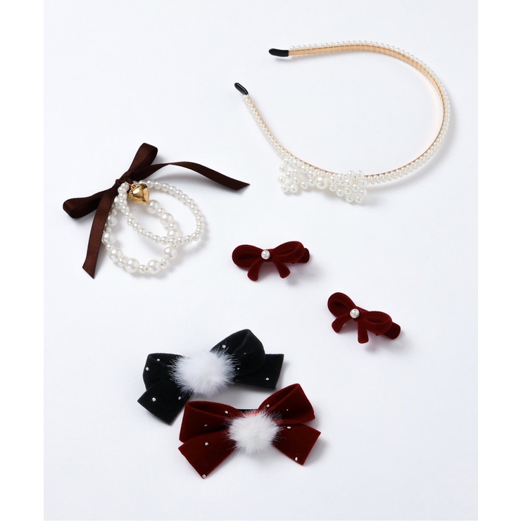 リボン付きパールブレスレット | F.O.Online Store | 詳細画像7 