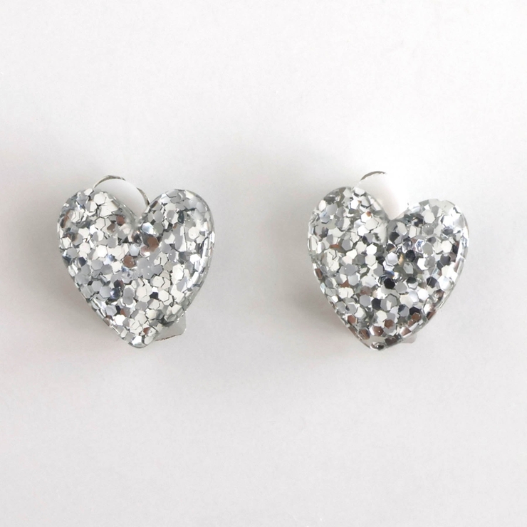 シルバー | ハートイヤリング | F.O.Online Store