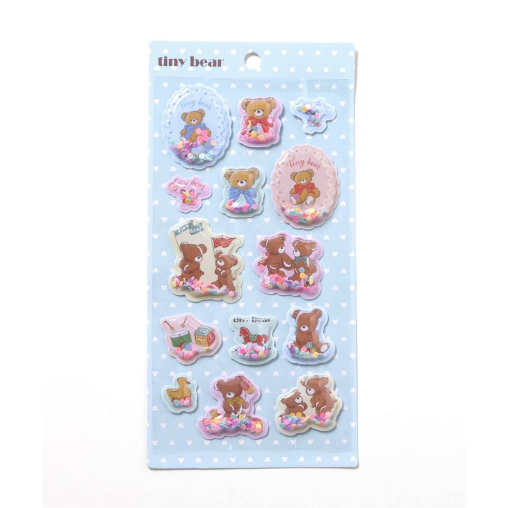 tiny bear スパンコールしゃかしゃかシール  | F.O.Online Store | 詳細画像2 