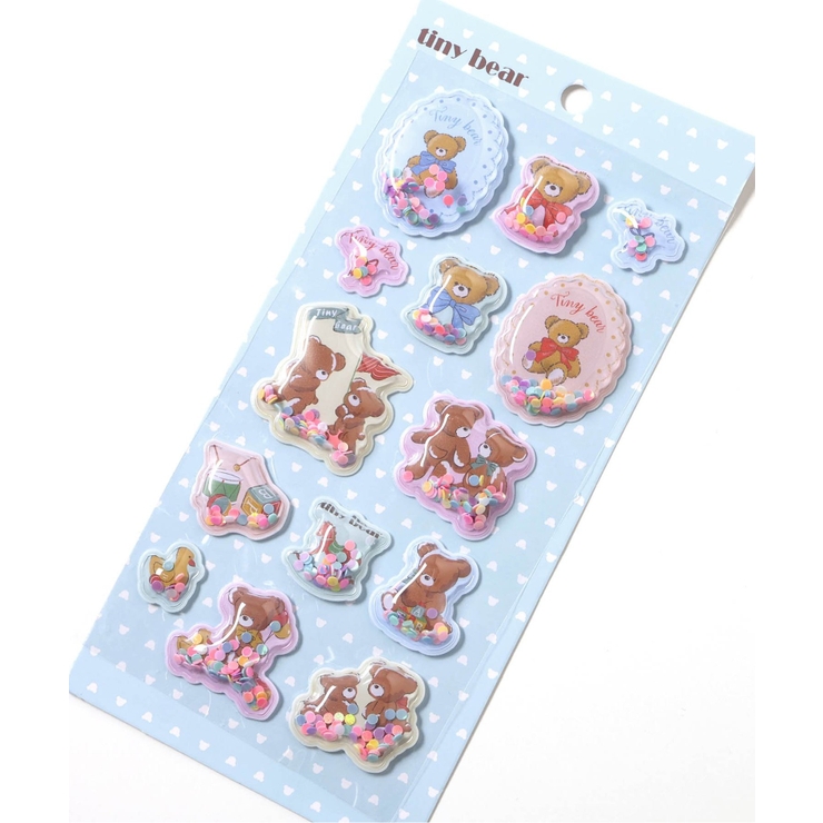 tiny bear スパンコールしゃかしゃかシール  | F.O.Online Store | 詳細画像3 