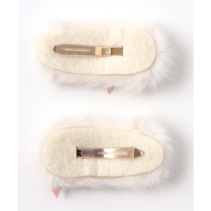 ファーリボンヘアクリップ | F.O.Online Store | 詳細画像3 