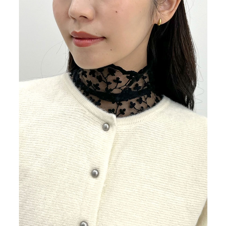 レースつけ襟（スタンドカラー） | futier land | 詳細画像7 