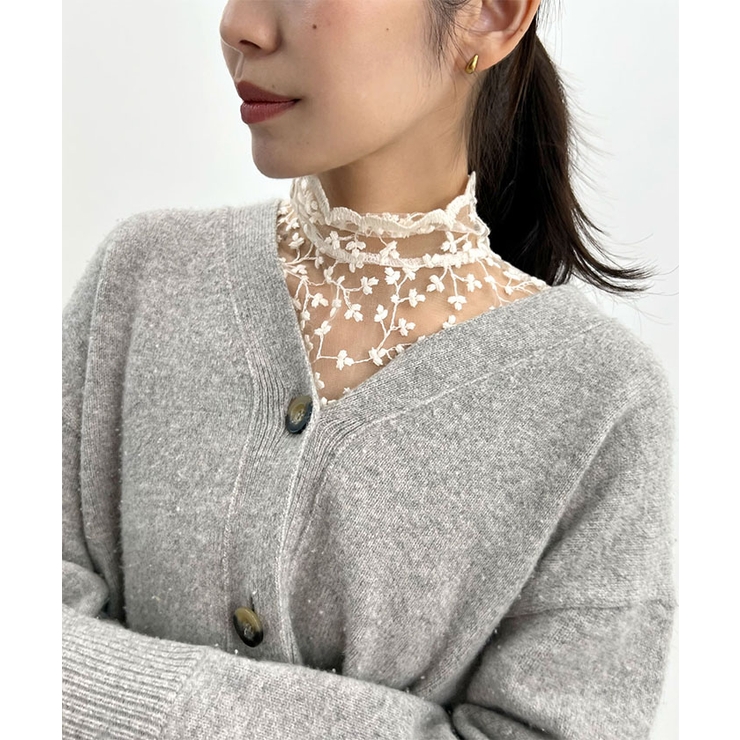 レースつけ襟（スタンドカラー） | futier land | 詳細画像13 