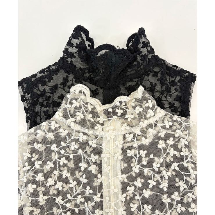 レースつけ襟（スタンドカラー） | futier land | 詳細画像17 