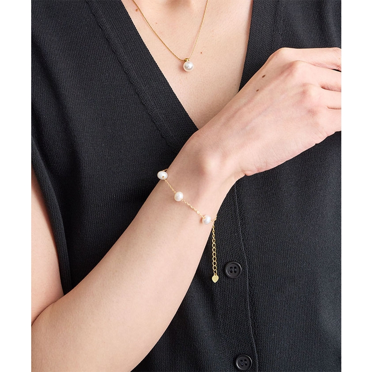 パール付ネックレス | futier land | 詳細画像5 