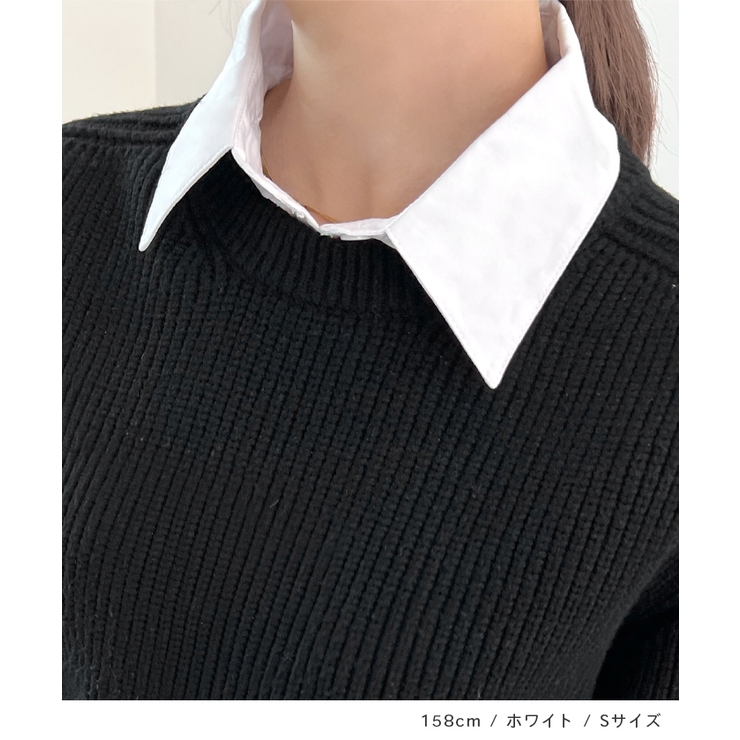 ホワイト | ベーシックシャツつけ襟 | futier land