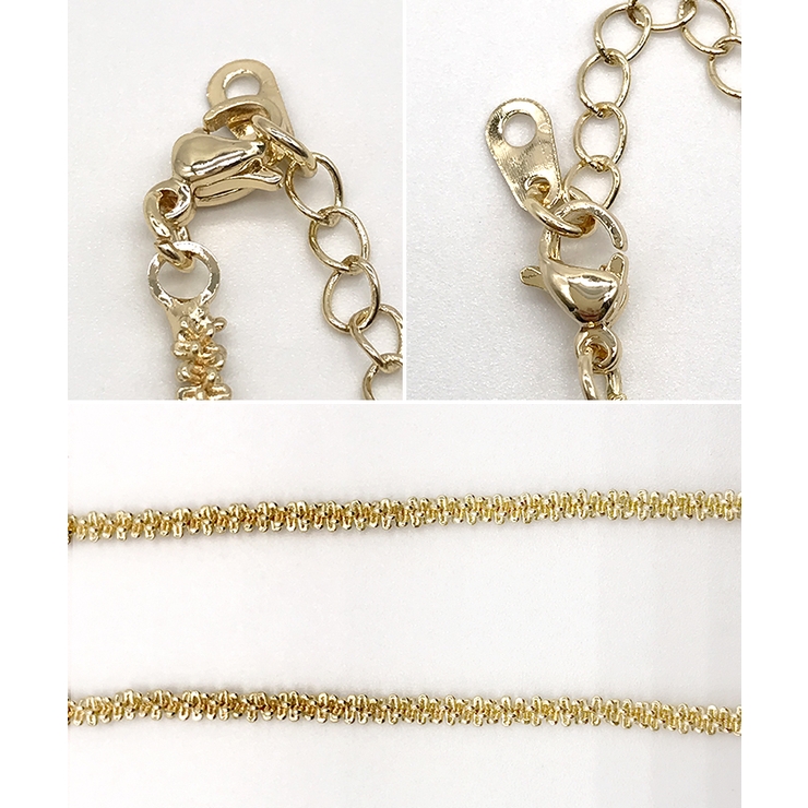 上品さプラスしたいアクセント。スリムツイストチェーンネックレス | futier land | 詳細画像3 