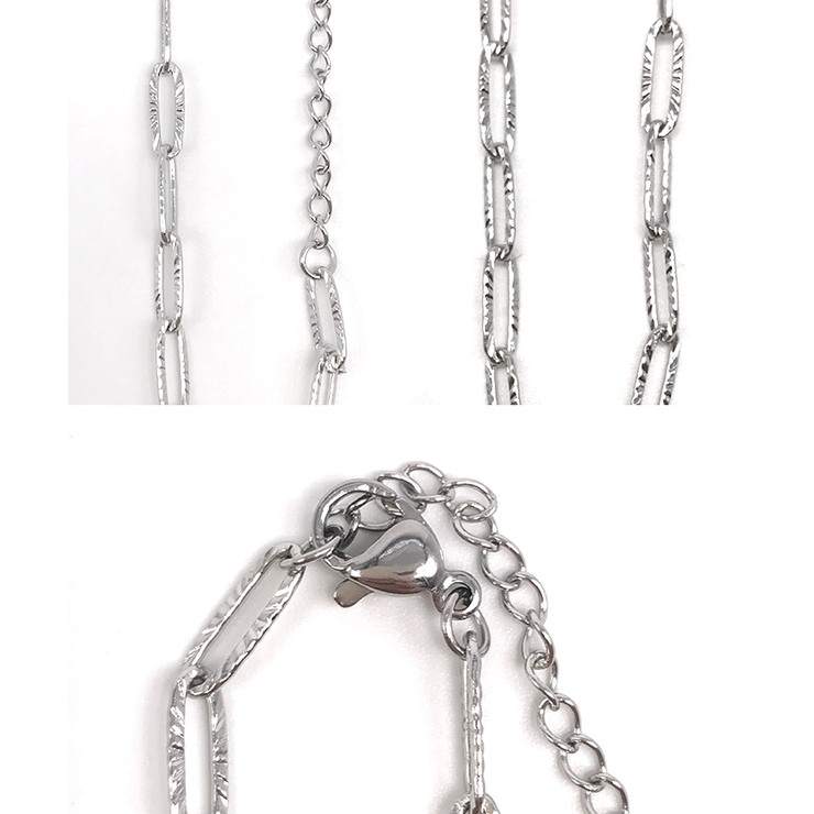 ミニマルチェーンネックレス＆ブレスレット | futier land | 詳細画像8 