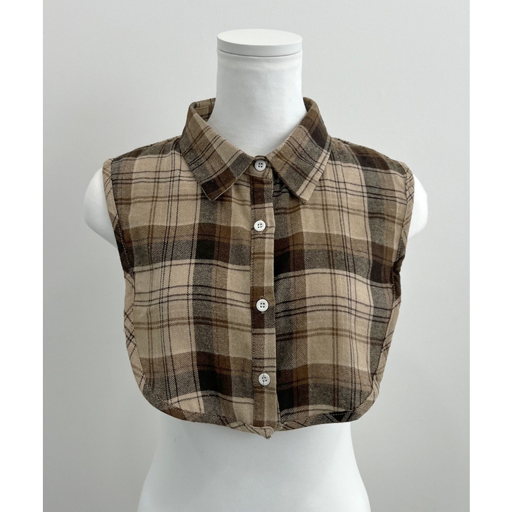 D | 重ねるだけで可愛さアップ。付け襟 | futier land