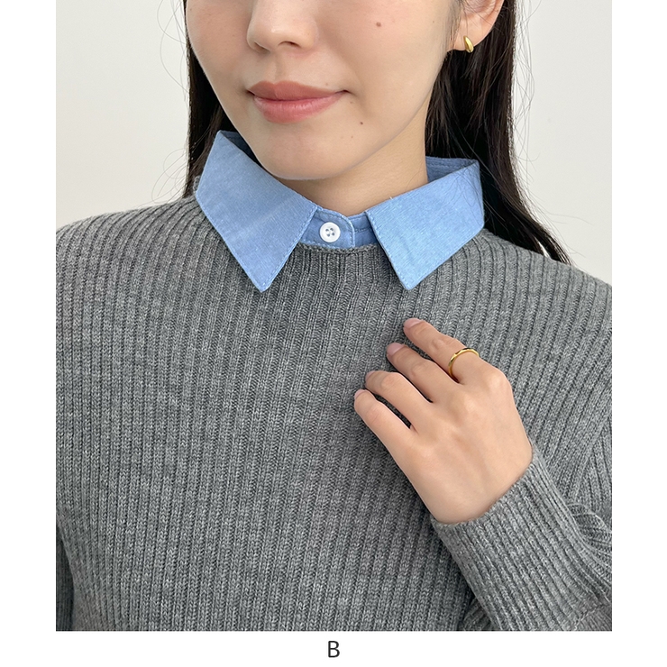 重ねるだけで可愛さアップ。付け襟 | futier land | 詳細画像5 