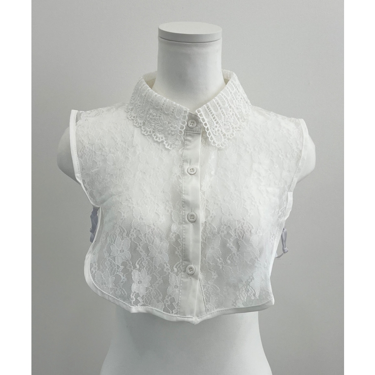 H | 重ねるだけで可愛さアップ。付け襟 | futier land