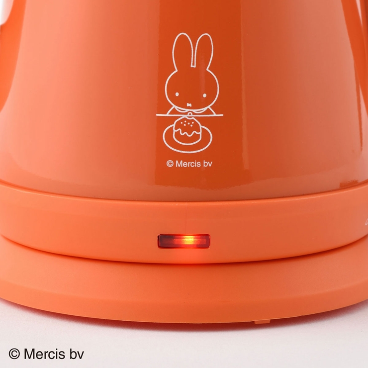 【値下げ中】新品BRUNO ブルーノミッフィー電気ケトル オレンジ ブルーノミッフィーケトル ミッフィー 電気ケトル miffy ブルーノ
