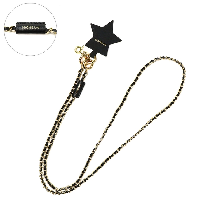BLACK×BLACK | ハシバミ スマートフォンストラップ HASHIBAMI | ギャレリア Bag＆Luggage