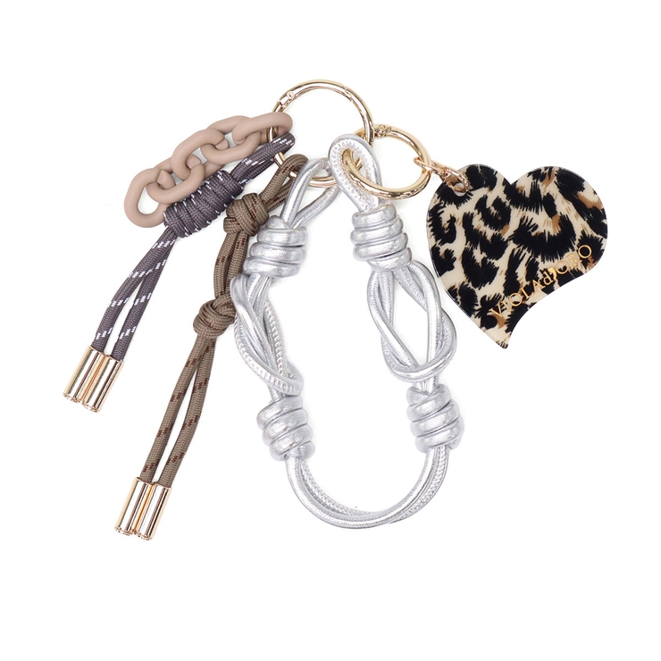 leopardheart×silver | 正規品 ヴィオラドーロ チャーム | ギャレリア Bag＆Luggage