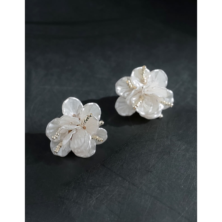 スモールフラワー(972) | [MEISM by Re:EDIT][サイズが選べる]フェイクパールホワイトフラ… | Re:EDIT