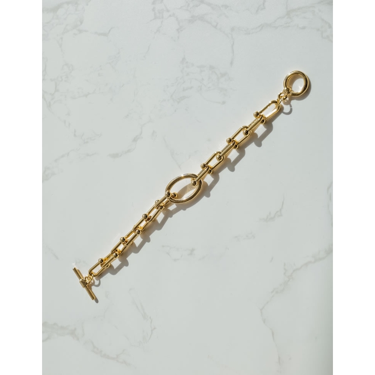 オーバルモチーフチェーンブレスレット | Re:EDIT | 詳細画像7 