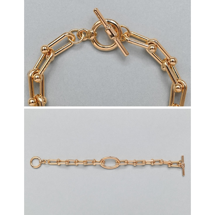 オーバルモチーフチェーンブレスレット | Re:EDIT | 詳細画像9 