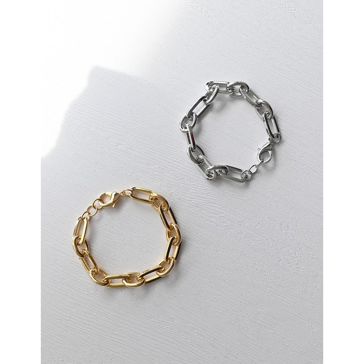 オーバルリングチェーンブレスレット | Re:EDIT | 詳細画像2 