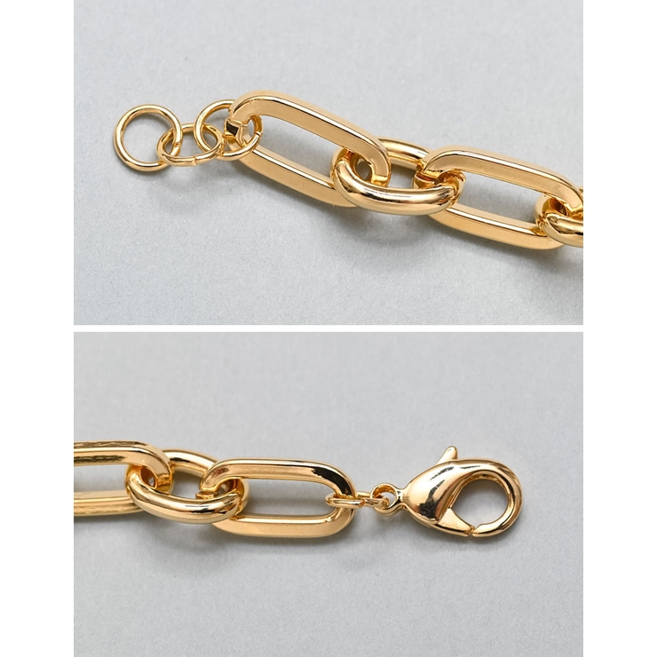 オーバルリングチェーンブレスレット | Re:EDIT | 詳細画像6 