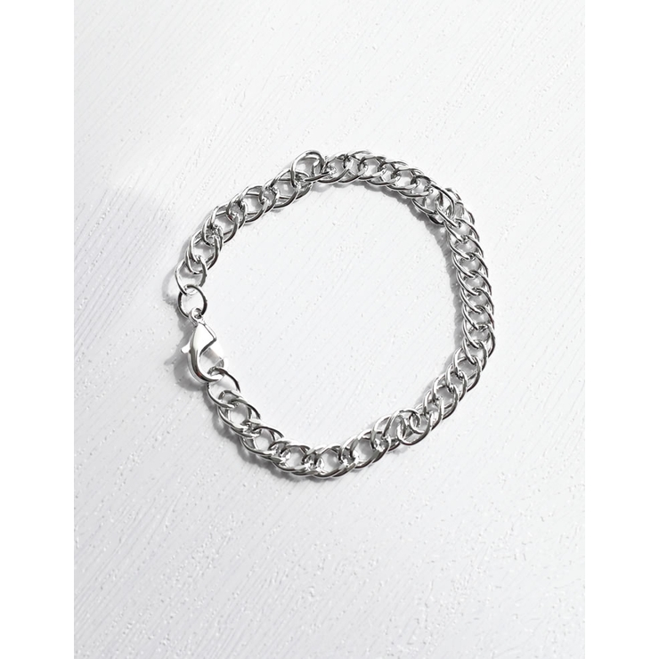 シルバー(513) | サークルチェーンブレスレット | Re:EDIT