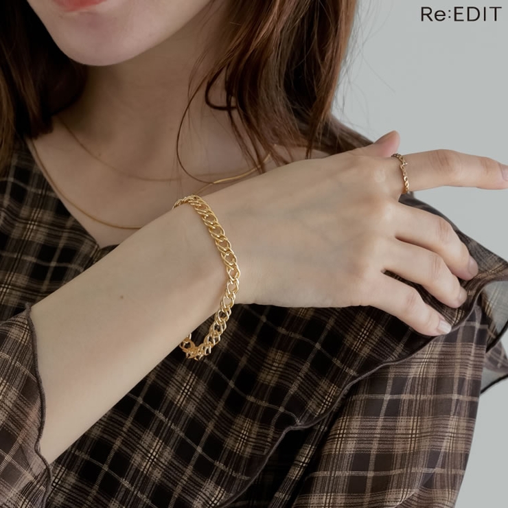 サークルチェーンブレスレット | Re:EDIT | 詳細画像1 