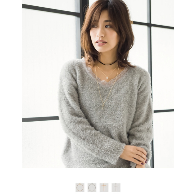 LADY よ GREY/レディ グレー☆チェーンネックレス 新同